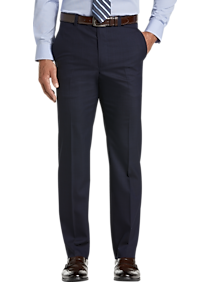 Lauren By Ralph Lauren Men's Classic Fit Suit Separates Pants Navy - Size: 38W x 32L