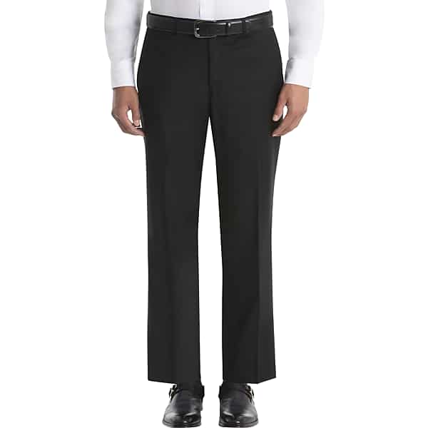 Lauren By Ralph Lauren Men's Classic Fit Suit Separates Pants Black - Size: 36W x 30L
