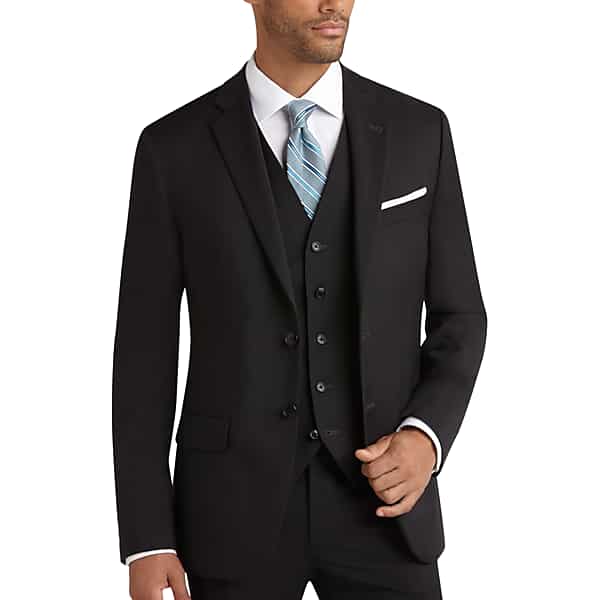 Joseph Abboud Black Modern Fit Men's Suit Separates Dress Pants - Size: 32