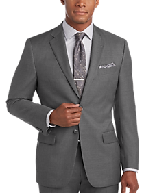 Joseph Abboud Black Modern Fit Men's Suit Separates Dress Pants - Size: 38