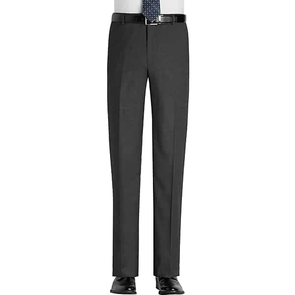 Awearness Kenneth Cole Men's Modern Fit Suit Separates Dress Pants Gray - Size: 52