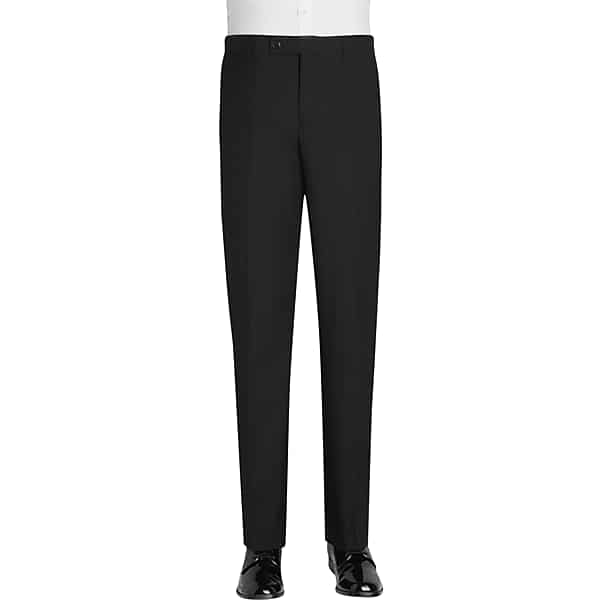 Paisley & Gray Men's Black Slim Fit Formal Dress Pants - Size: 31