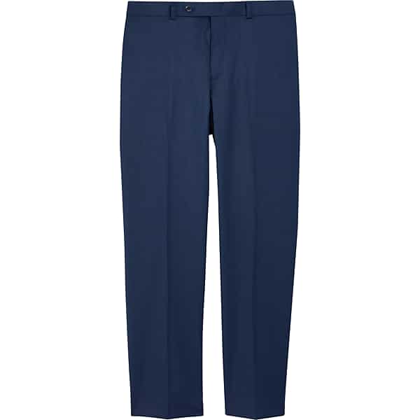 Collection by Michael Strahan Men's Classic Fit Suit Separates Pants Postman Blue - Size 34W x 30L