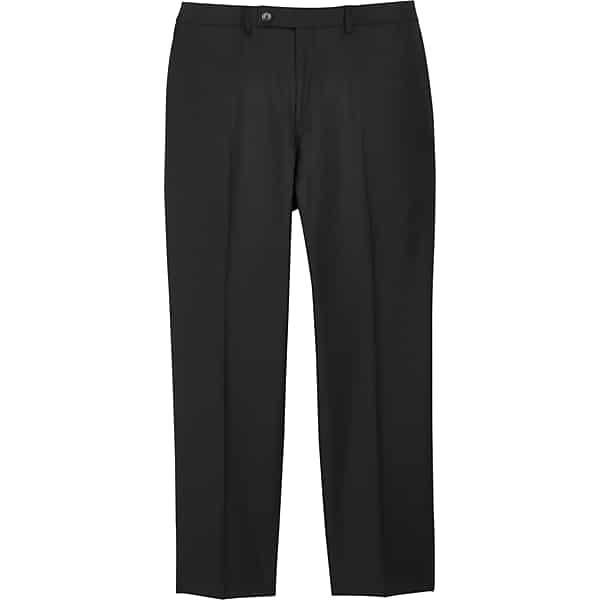 Collection by Michael Strahan Men's Classic Fit Suit Separates Pants Black - Size 42W x 30L