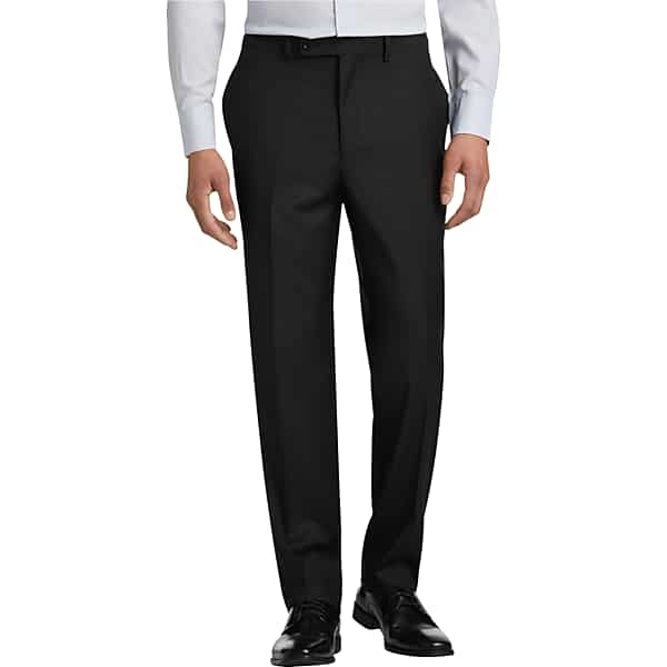 Collection by Michael Strahan Men's Classic Fit Suit Separates Pants Black - Size 44W x 32L