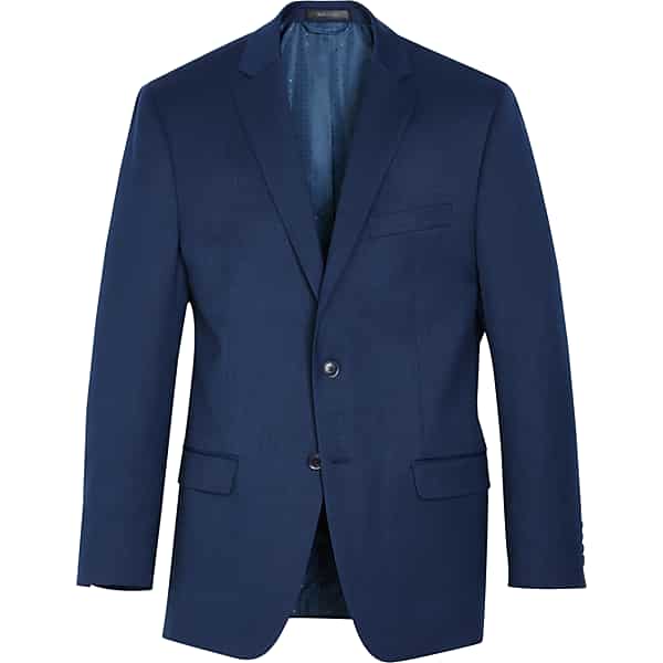 Collection by Michael Strahan Men's Classic Fit Suit Separates Coat Postman Blue - Size 46 Long