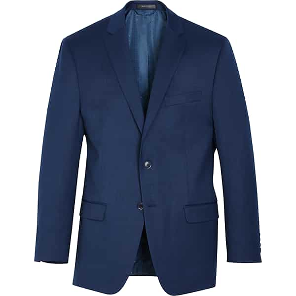 Collection by Michael Strahan Men's Classic Fit Suit Separates Coat Postman Blue - Size 44 Regular