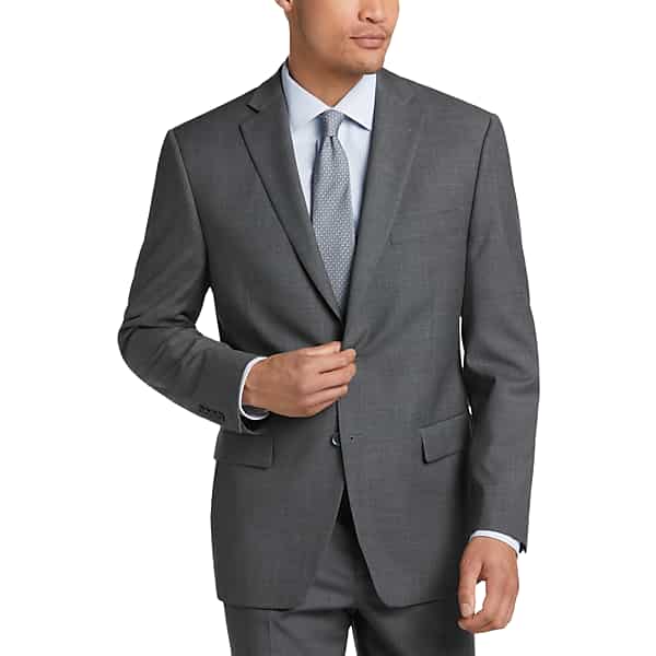 Collection by Michael Strahan Men's Classic Fit Suit Separates Coat Gray - Size 42 Long
