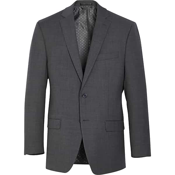 Collection by Michael Strahan Men's Classic Fit Suit Separates Coat Gray - Size 42 Short
