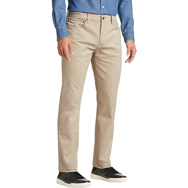 Joseph Abboud Men's Slim Fit Pants Tan - Size: 40W x 32L