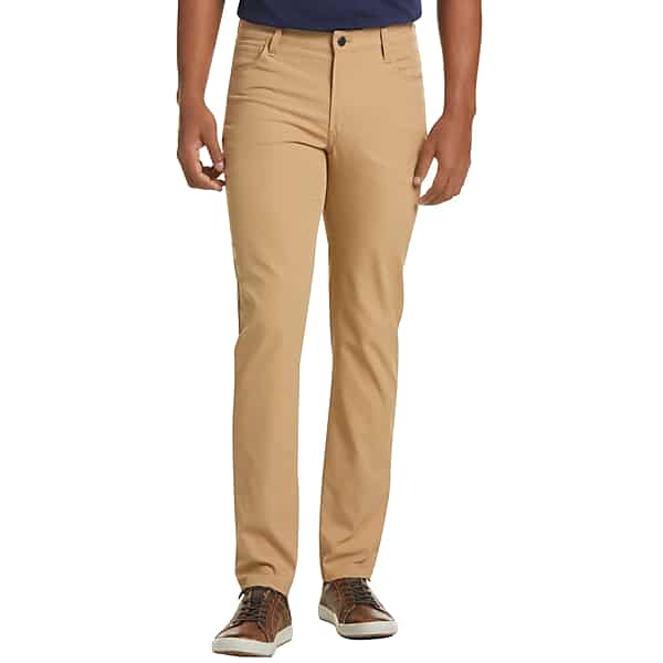 Haggar Men's Premium 4-Way Stretch Dress Pants Postman Blue - Size: 42W x 32L
