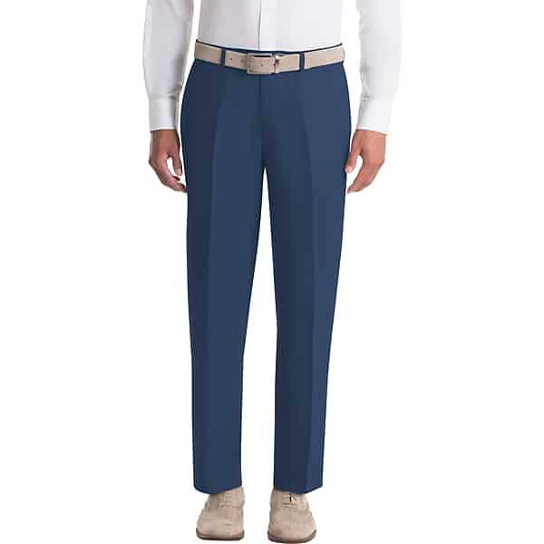 Lauren By Ralph Lauren Men's Classic Fit Linen Suit Separates Pants Navy - Size: 34W x 29L