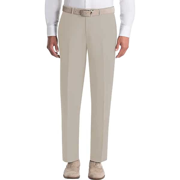 Lauren By Ralph Lauren Men's Classic Fit Linen Suit Separates Pants Tan - Size: 40W x 29L