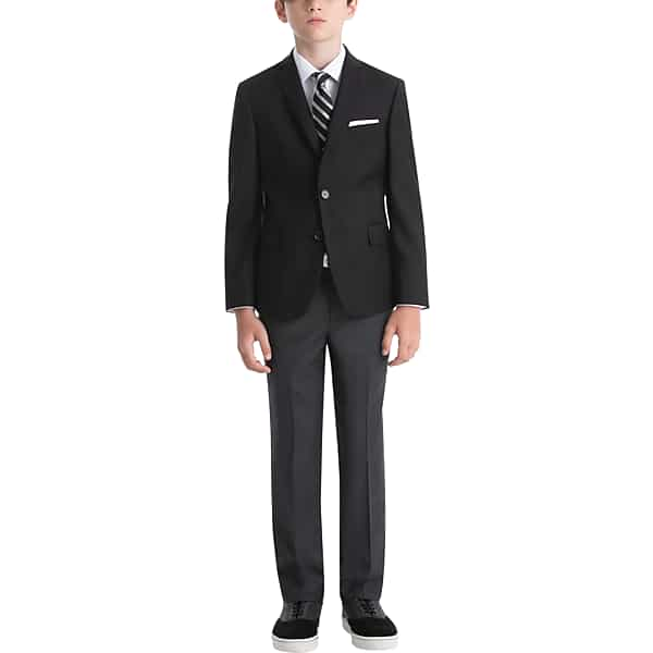 Lauren By Ralph Lauren Men's Boys (Size 8-20) Coat Black - Size: Boys 16