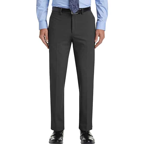 Haggar Men's Premium 4-Way Stretch Dress Pants Charcoal Heather - Size: 34W x 29L