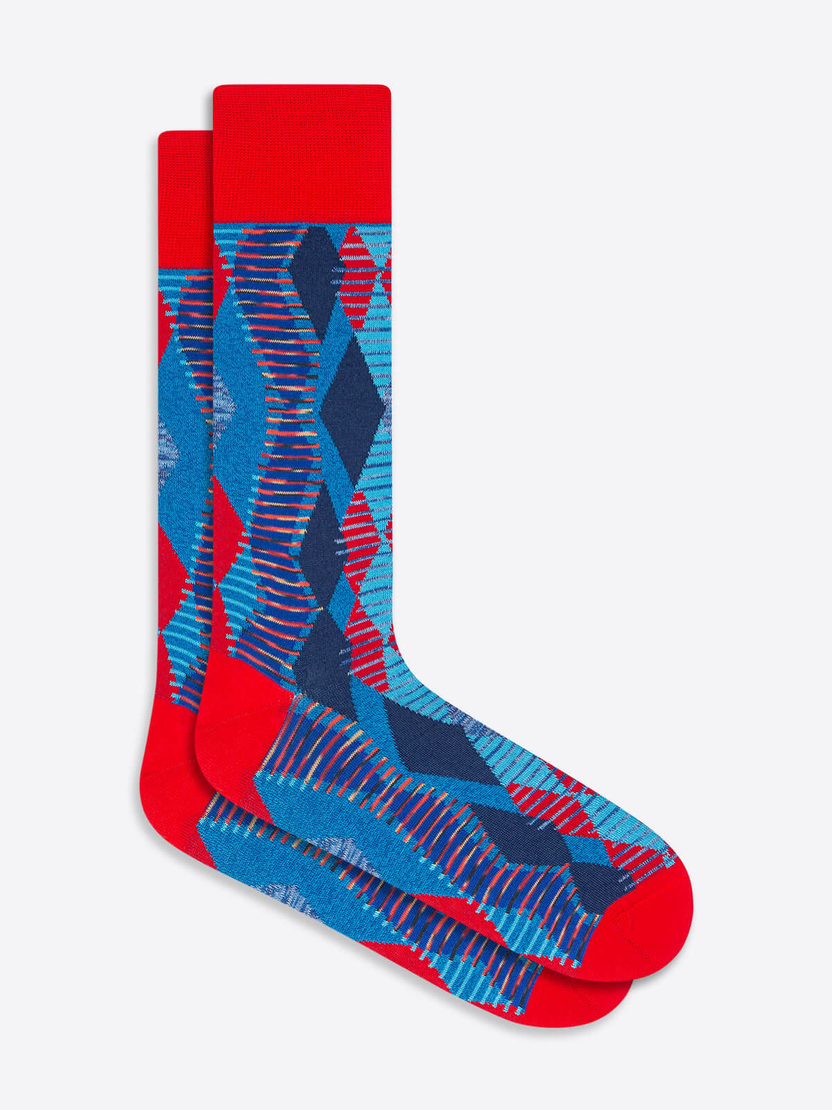 Argyle Mid-Calf Sock