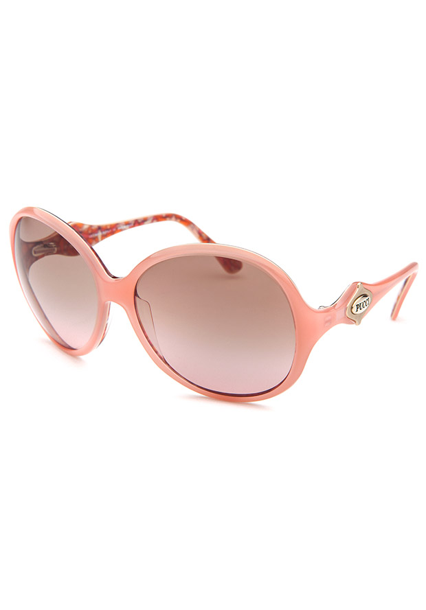 Women's Oversized Pink Sunglasses - Emilio Pucci Watch