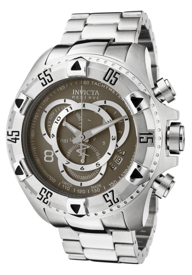 Men's Reserve Chronograph Stainless Steel - Invicta Watch