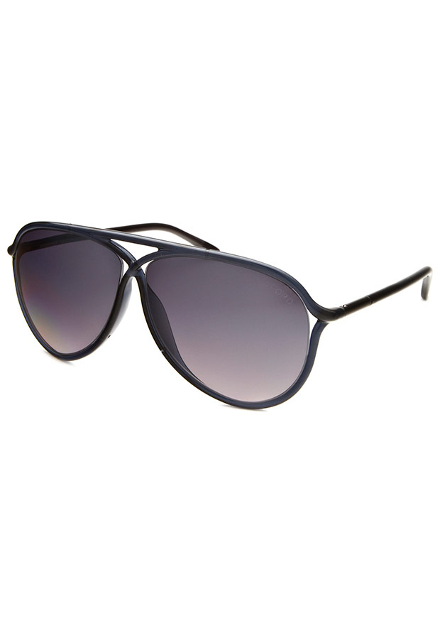 Women's Maximillion Aviator Blue Sunglasses - Tom Ford Watch