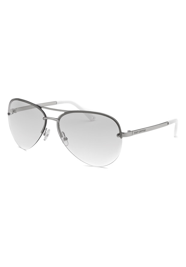 Women's Aviator Silver Sunglasses - Juicy Couture Watch