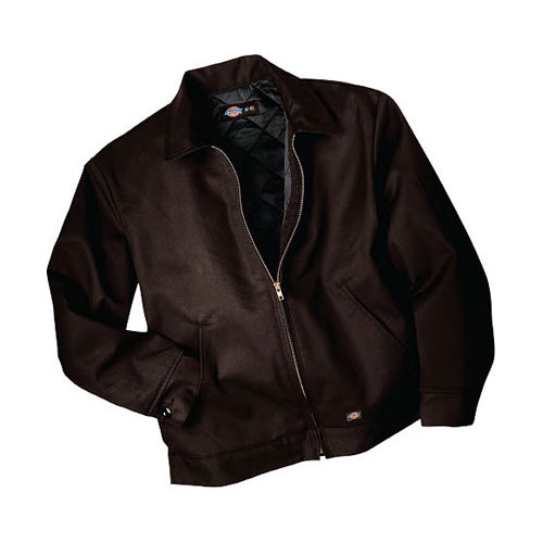 Men's Dickies Insulated Eisenhower Jacket Long, Size: 2Xl (50), Dark Brown