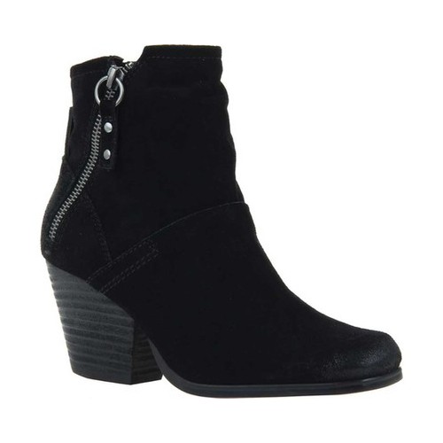 Women's Otbt Long Rider Ankle Boot, Size: 8.5 M, Black Suede Leather