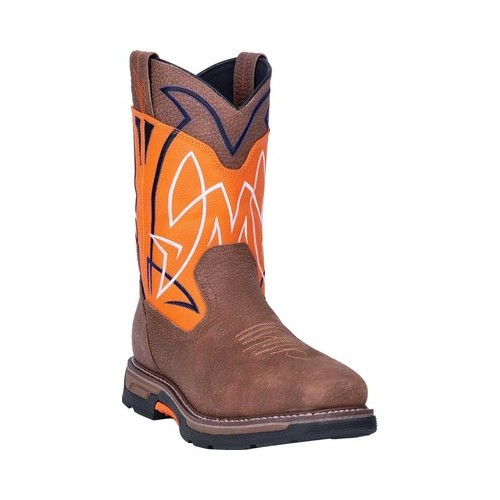 Men's Dan Post Boots Storm Surge Composite Toe Boot Dp59419, Size: 11.5 W, Orange Waterproof Full Grain Leather