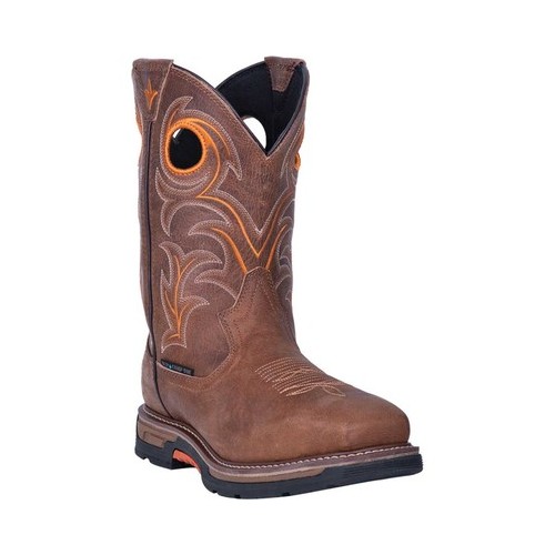 Men's Dan Post Boots Storms Eye Waterproof Boot Dp56414, Size: 15 M, Brown Waterproof Full Grain Leather