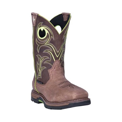 Men's Dan Post Boots Storms Eye Composite Toe Boot Dp59413, Size: 10.5 M, Brown Waterproof Full Grain Leather