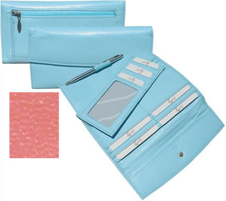 Women's Scully Wallet Clutch Soft Lamb 716 - Pink Clutches