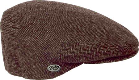 Men's Bailey of Hollywood Lord 25203 - Brown Herringbone Hats