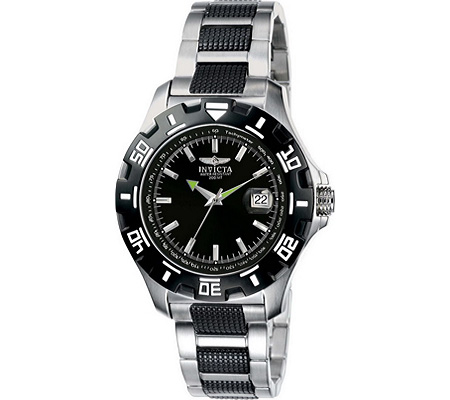 Men's Invicta Ocean Ghost Racing Sport Automatic 7233 - Black/Silver Watches
