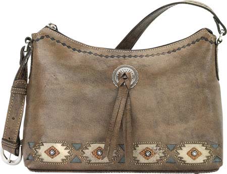 Women's American West Native Sun Zip-Top Shoulder Bag