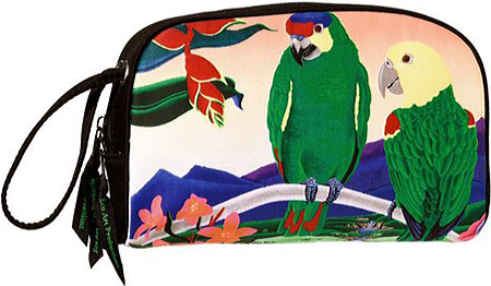 Women's Eco Art Productions Emma - Parrots Wristlets
