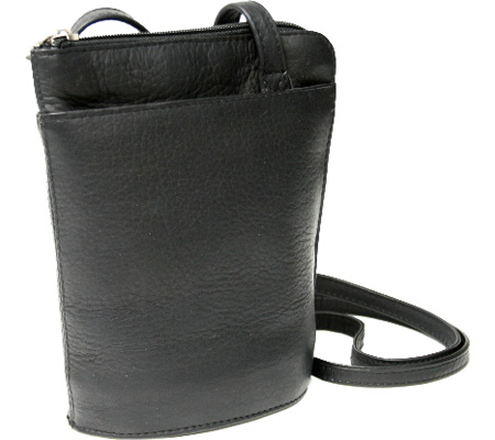 Women's Royce Leather Vaquetta Petite L-Zip Crossbody Bag