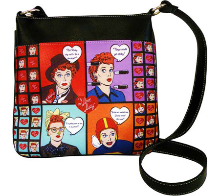 Women's I Love Lucy Signature Product I Love Lucy Messenger Bag LU1011