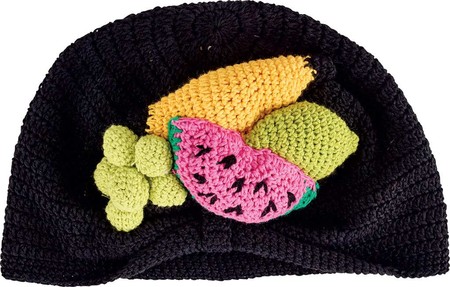 Infant San Diego Hat Company Crochet Fruit Basket Turban Beanie DL2543