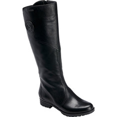 Rockport - Tristina Gore Tall Waterproof Boot (Women's) - Black Full Grain Leather