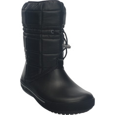 Crocs - Crocband II.5 Winter Boot (Women's) - Black/Smoke
