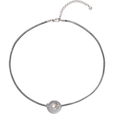 Eco Opulence - Enveloped Necklace (Women's) - Silver