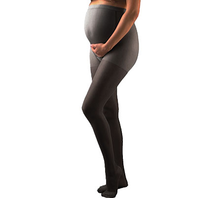 Women's Gabrialla Maternity Pantyhose - Compression (23-30 mmHg) - Black Tights