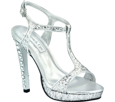 Women's Touch Ups Darcy II - Silver Glitter High Heels