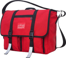 Manhattan Portage - Trotter Messenger Bag 15" (Large) - Red