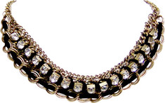 Carissima Bijoux - 14226-N (Women's) - Burnt Antique Gold/Black/Crystal