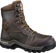 Men's Carhartt CMF8389 8" Rugged Flex Boot - Dark Brown Oil Tanned Boots