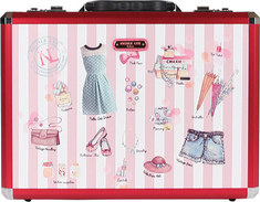 Nicole Lee - Priscilla 19" Aluminum Briefcase (Women's) - Doll House