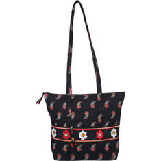 Women's Stephanie Dawn Shopper Tote 10065 - Scarlet Paisley Casual Handbags