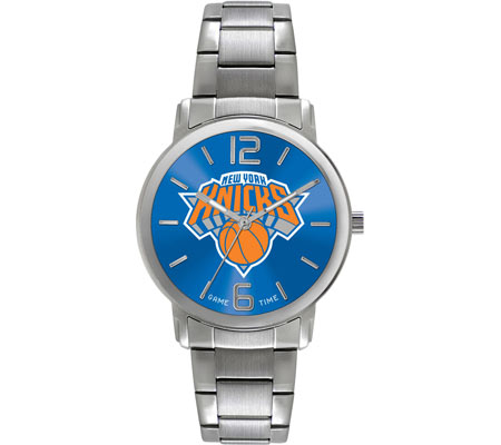 Women's Game Time All Around Series NBA - NY Knicks Stainless Steel Watches