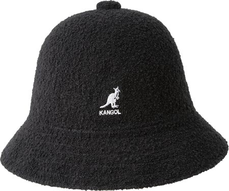 Kangol Winter Bermuda Casual - Black/White Bucket Hats