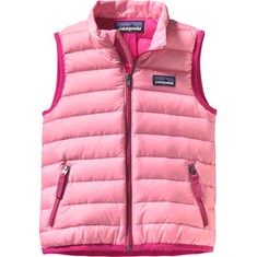 Patagonia - Baby Down Sweater Vest (Infants') - Rosy Posy Pink
